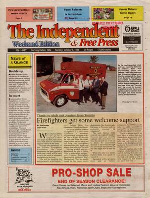 Independent & Free Press (Georgetown, ON), 6 Oct 1996