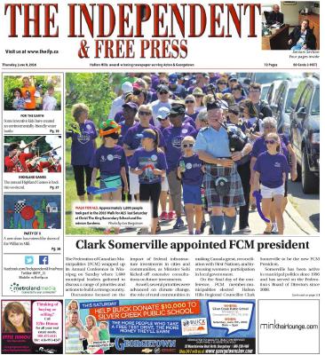 Independent & Free Press (Georgetown, ON), 9 Jun 2016