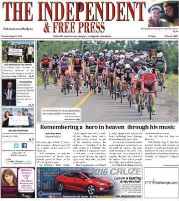 Independent & Free Press (Georgetown, ON), 4 Aug 2016