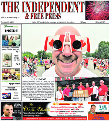 Independent & Free Press (Georgetown, ON), 4 Jul 2013