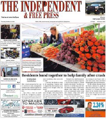 Independent & Free Press (Georgetown, ON), 20 Oct 2016