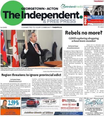 Independent & Free Press (Georgetown, ON), 9 Feb 2017