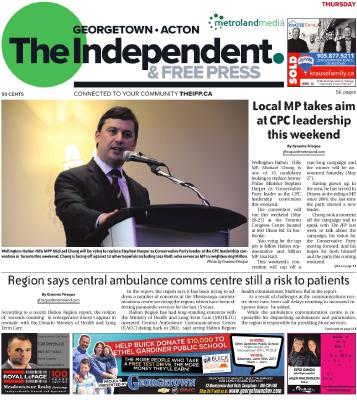 Independent & Free Press (Georgetown, ON), 25 May 2017