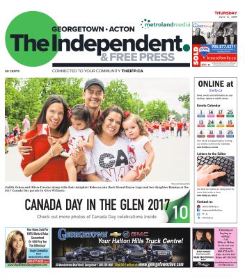 Independent & Free Press (Georgetown, ON), 6 Jul 2017