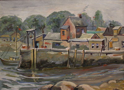 Fishermen’s Huts, Rockport, Massachusetts