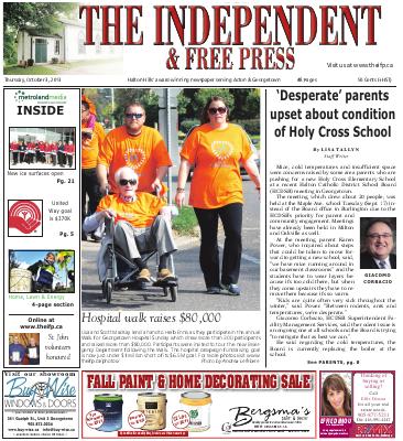 Independent & Free Press (Georgetown, ON), 3 Oct 2013