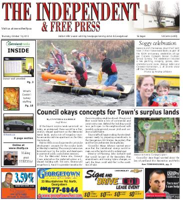 Independent & Free Press (Georgetown, ON), 10 Oct 2013