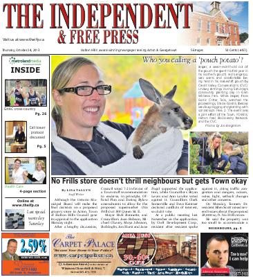 Independent & Free Press (Georgetown, ON), 24 Oct 2013