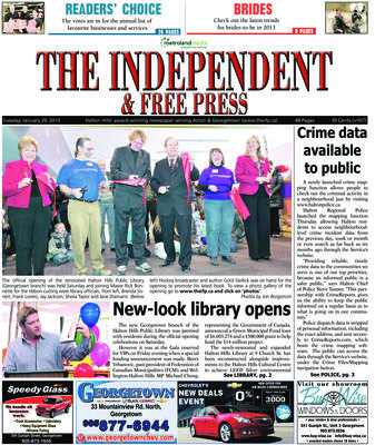 Independent & Free Press (Georgetown, ON), 29 Jan 2013