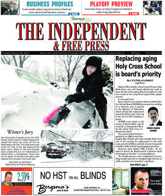 Independent & Free Press (Georgetown, ON), 28 Feb 2013