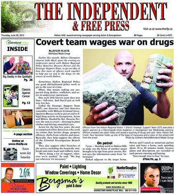 Independent & Free Press (Georgetown, ON), 20 Jun 2013