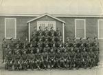 Henry Shepherd with Fellow Soldiers at Newmarket Basic Training Camp