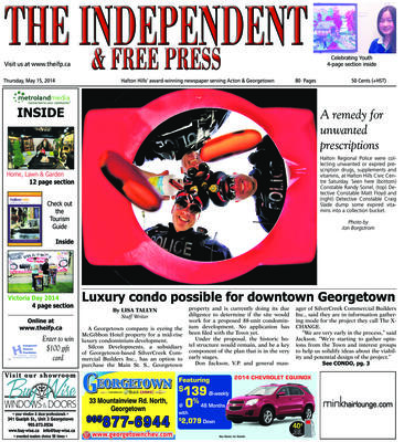 Independent & Free Press (Georgetown, ON), 15 May 2014