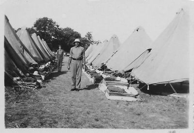 Henry Shepherd at Military Training Camp