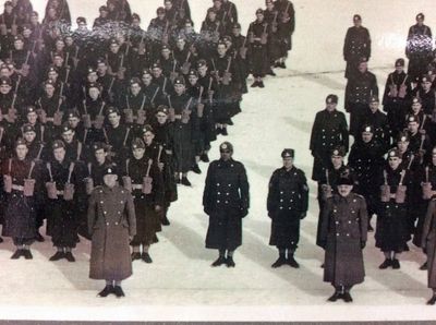 CSM Henry Shepherd on Parade