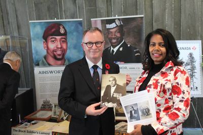 Kathy Grant and The Legacy Voices exhibit at the Canadian War Museum