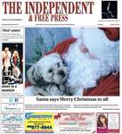 Independent & Free Press (Georgetown, ON), 25 Dec 2014