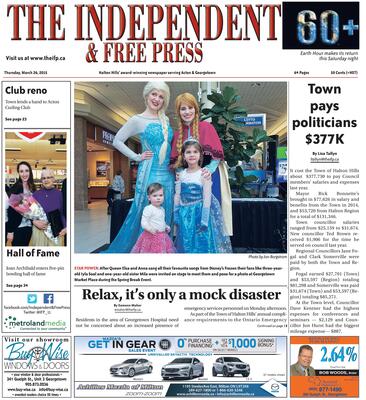 Independent & Free Press (Georgetown, ON), 26 Mar 2015