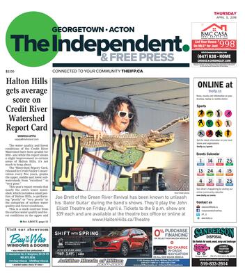 Independent & Free Press (Georgetown, ON), 5 Apr 2018