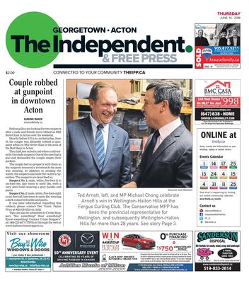 Independent & Free Press (Georgetown, ON), 14 Jun 2018