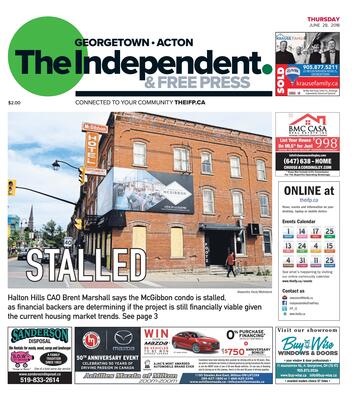 Independent & Free Press (Georgetown, ON), 28 Jun 2018