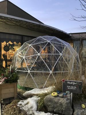 Visitors Pod at the Bennett Centre