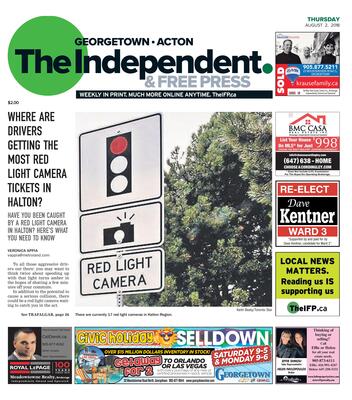 Independent & Free Press (Georgetown, ON), 2 Aug 2018