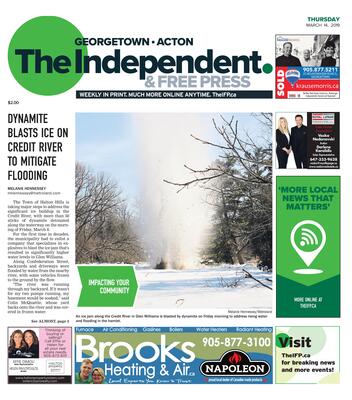 Independent & Free Press (Georgetown, ON), 14 Mar 2019