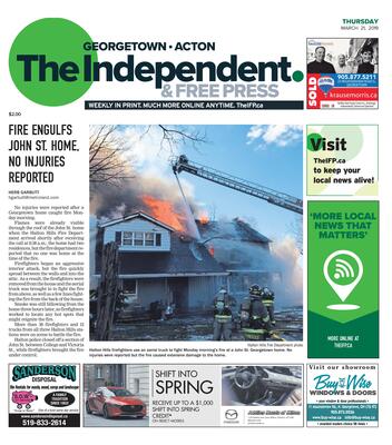 Independent & Free Press (Georgetown, ON), 21 Mar 2019