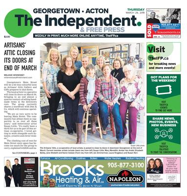 Independent & Free Press (Georgetown, ON), 28 Mar 2019