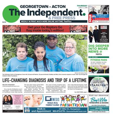 Independent & Free Press (Georgetown, ON), 6 Jun 2019