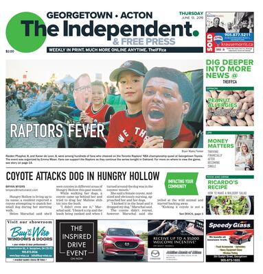 Independent & Free Press (Georgetown, ON), 13 Jun 2019