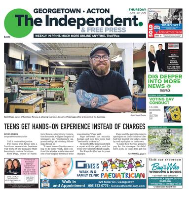 Independent & Free Press (Georgetown, ON), 20 Jun 2019