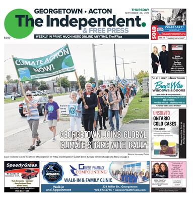 Independent & Free Press (Georgetown, ON), 26 Sep 2019