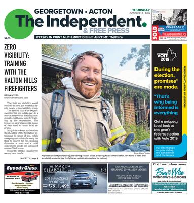 Independent & Free Press (Georgetown, ON), 3 Oct 2019