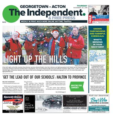 Independent & Free Press (Georgetown, ON), 28 Nov 2019