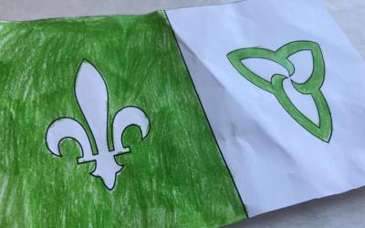 Franco-Ontarian Flag