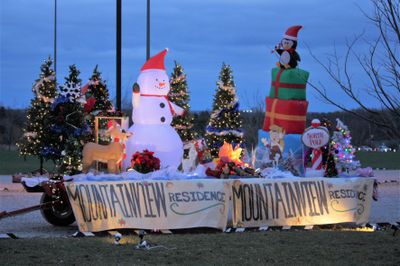 Lions Club Drive Thru Parade Mountainview Residence Float