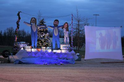 Lions Club Drive Thru Parade Float