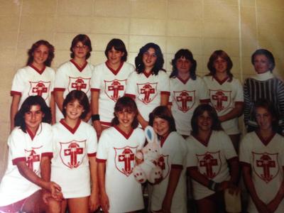 Sacre Coeur Girls Volleyball team 1983-84