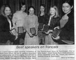 Best Speakers en Francais in Newspaper