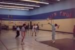 Students Playing Volleyball at L’École Sacré-Cœur