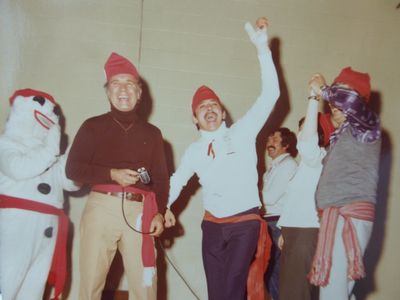 Célébrations du Carnaval avec Bonhomme