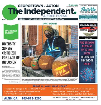 Independent & Free Press (Georgetown, ON), 5 Nov 2020