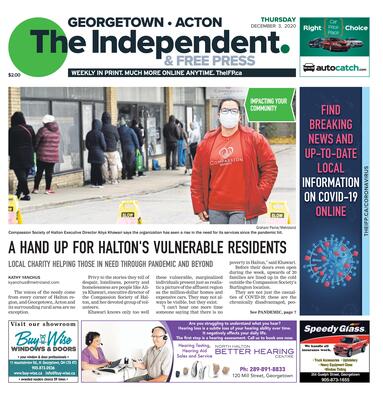 Independent & Free Press (Georgetown, ON), 3 Dec 2020