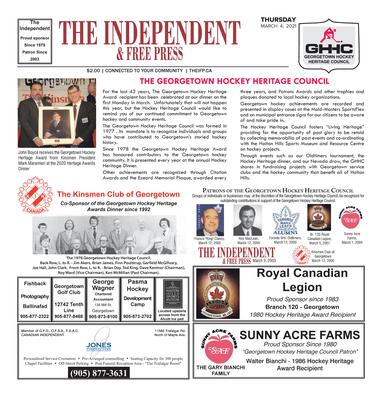 Independent & Free Press (Georgetown, ON), 4 March 2021