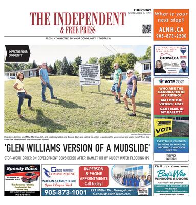 Independent & Free Press (Georgetown, ON), 9 September 2021