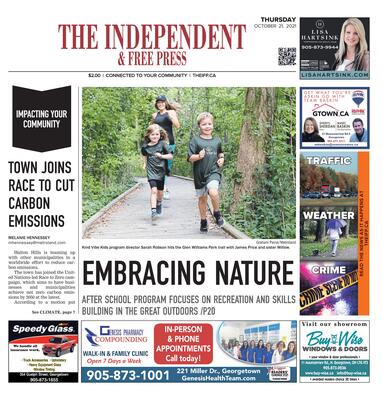 Independent & Free Press (Georgetown, ON), 21 October 2021