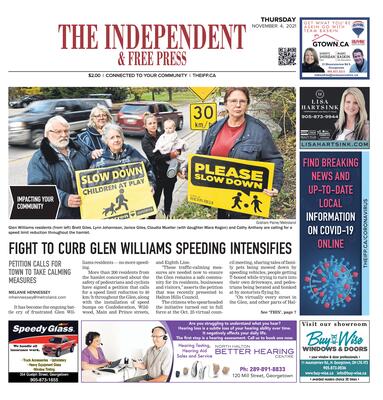 Independent & Free Press (Georgetown, ON), 4 November 2021