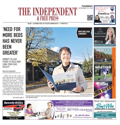 Independent & Free Press (Georgetown, ON), 18 November 2021